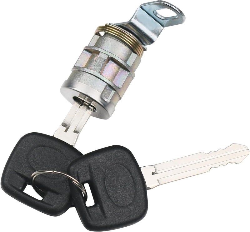 omoZone Rear Tailgate Liftgate Door Lock Cylinder with Keys Compatible with 2000-2021 Toyota Tundra 2016-2022 Tacoma Replaces 69055-0C010 69055-0C030 - Image 1